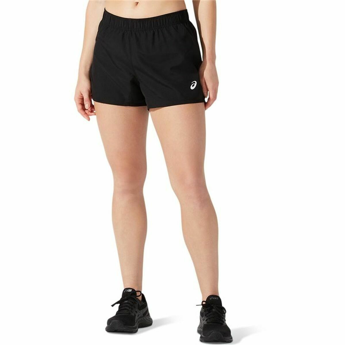 Sports Shorts Asics 4IN Black Lady XS