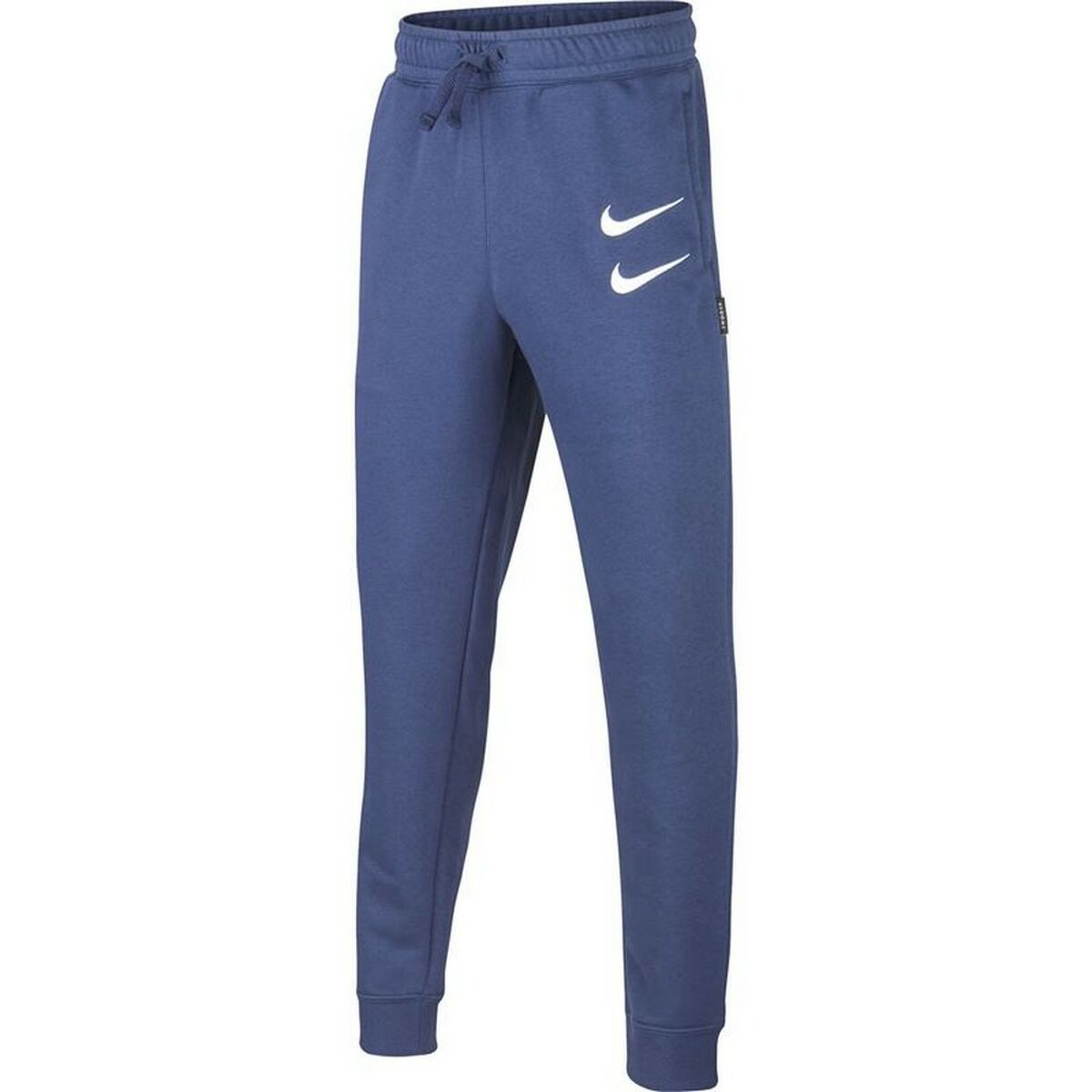 Children's Tracksuit Bottoms Nike Swoosh Dark blue 7-8 Years