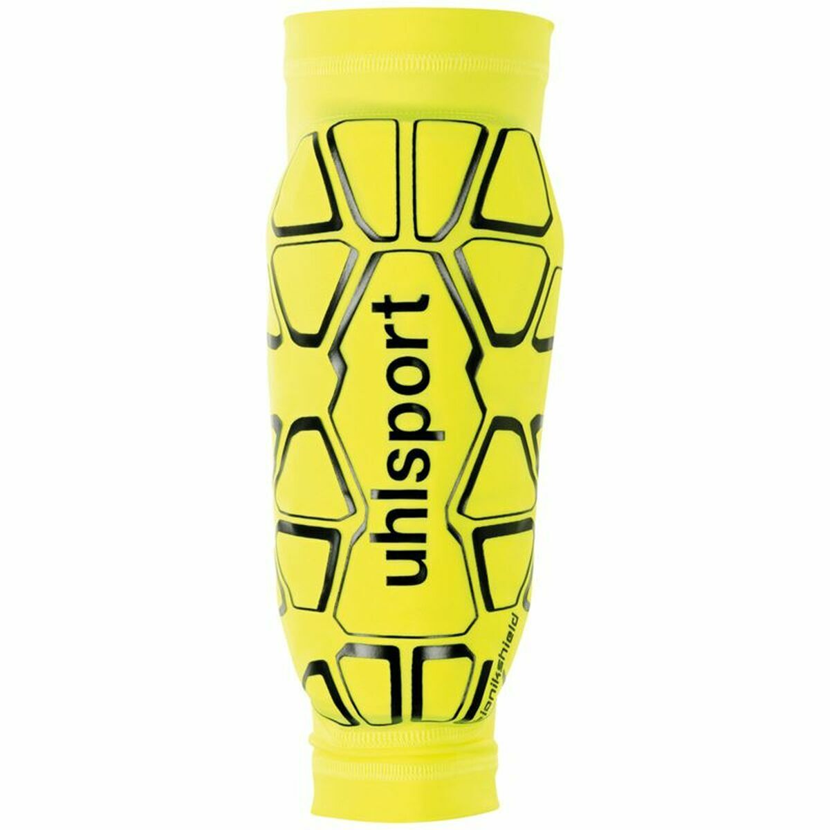 Football Shinguards Uhlsport Bionikshield Yellow L