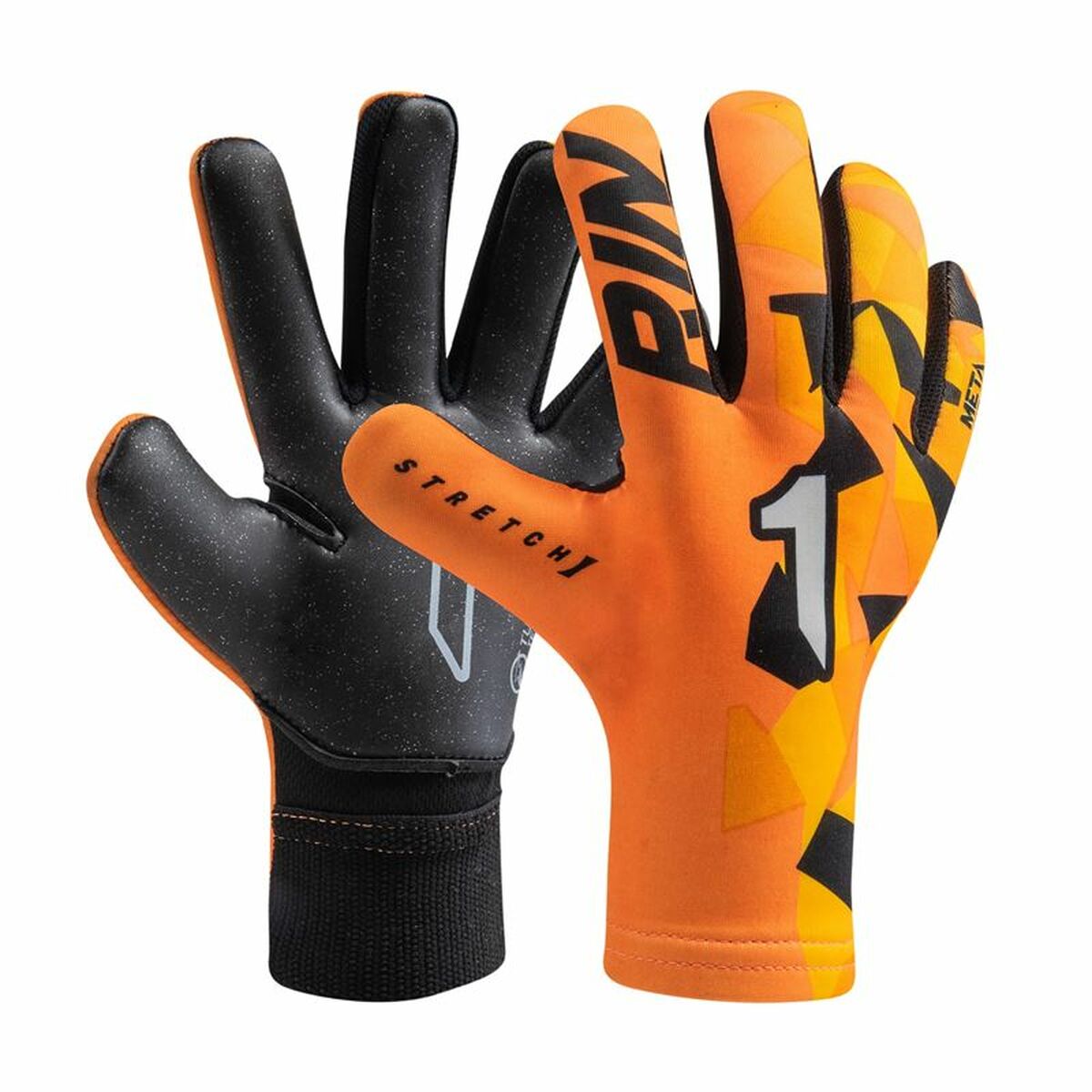 Children's Goalkeeper Gloves Rinat Meta Tactik Gk As Dark Orange 3